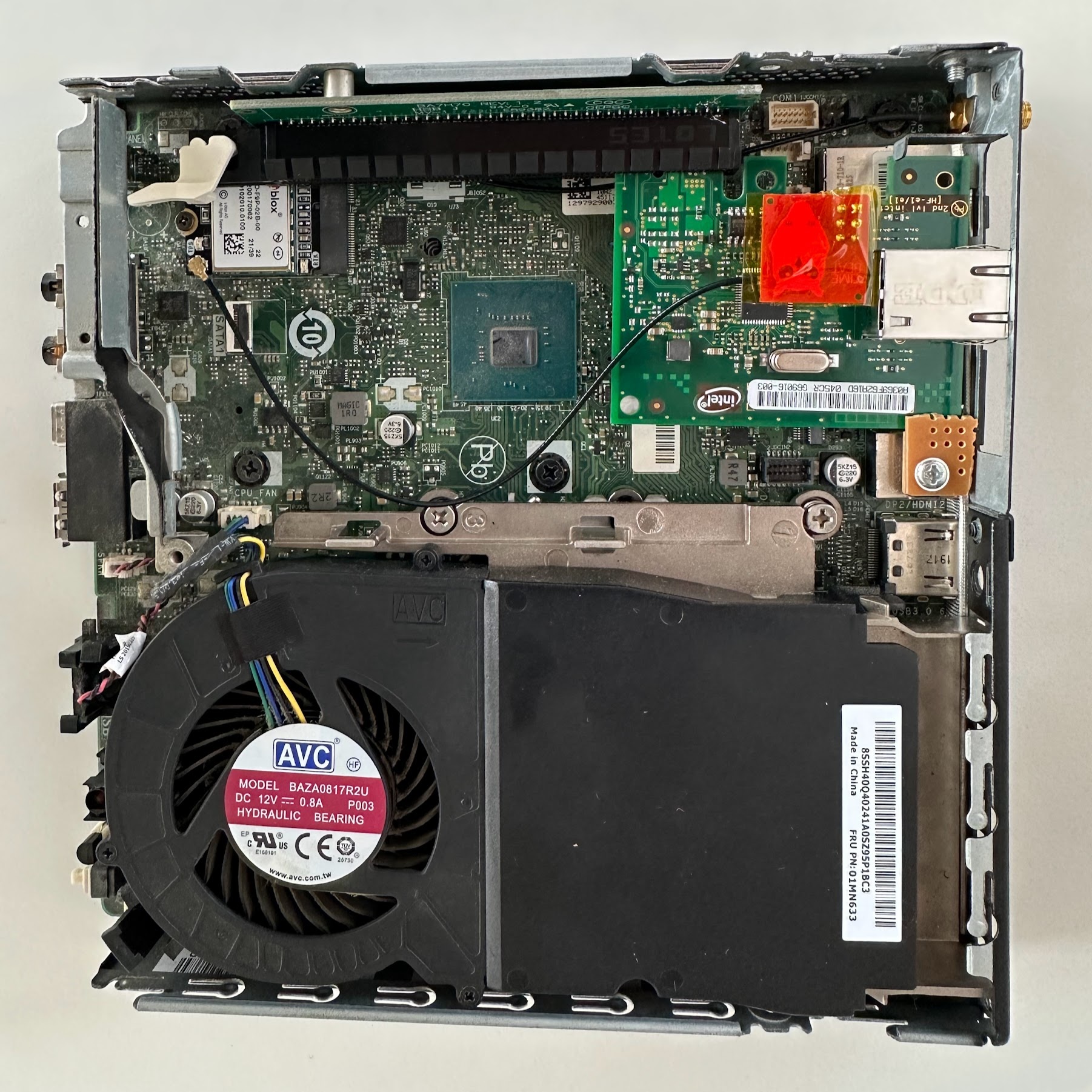 Lenovo M720q with i210 and M.2 GNSS