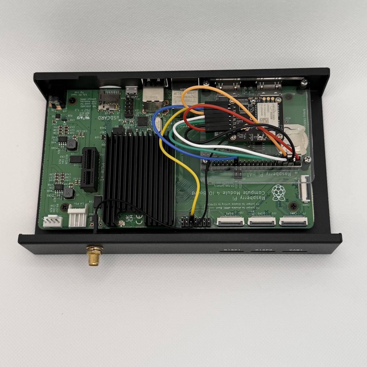 UM960 with custom adapter plate